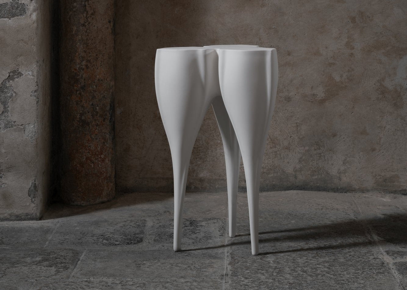 White Side Table