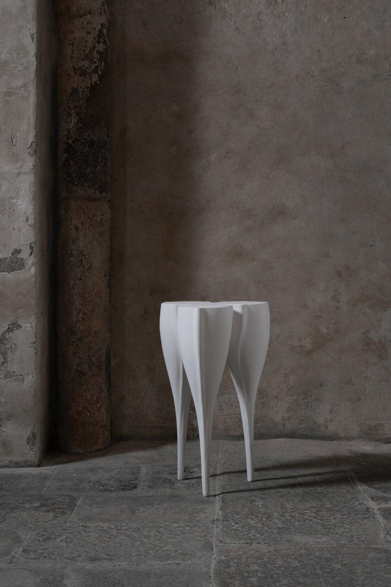 White Side Table